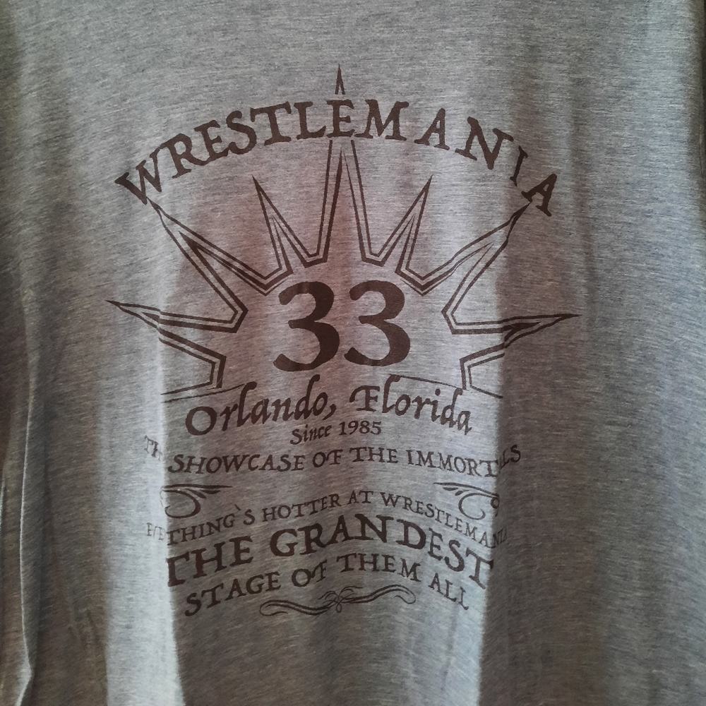 WWE Wrestlemania T-Shirt Sz L